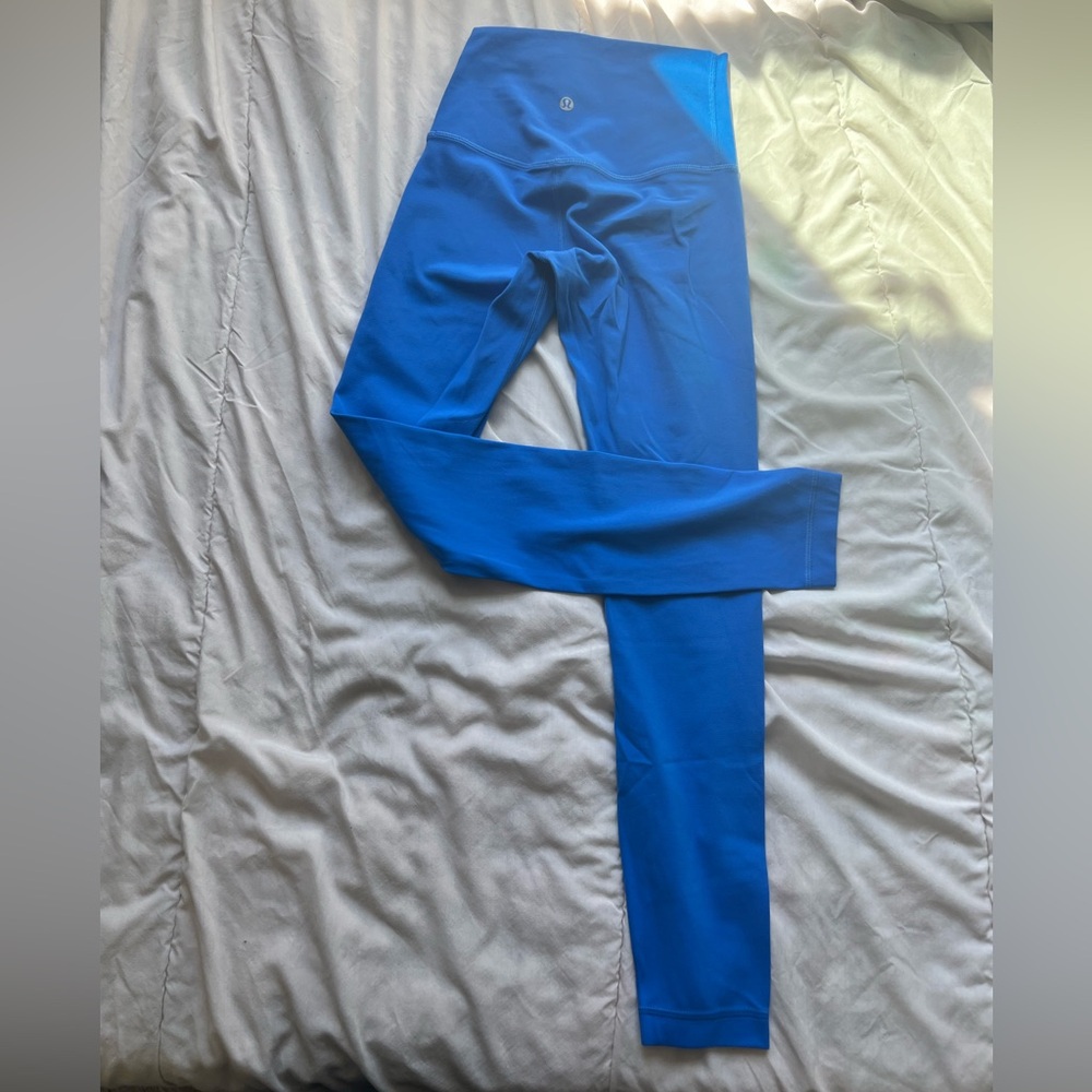 Lululemon 25” align leggings pipe dream blue